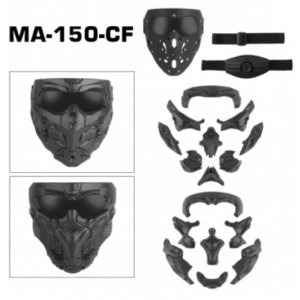 Маска (WoSport) Doomsday (Set) Black Маска (WoSport) Doomsday (Set) Black